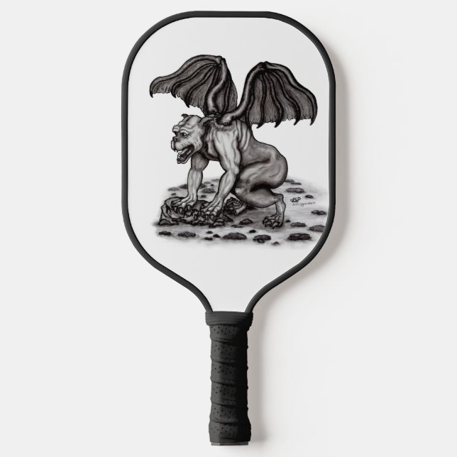 Golem Gargoyle Pickleball Paddle (Front)