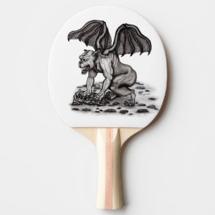 Golem Gargoyle Ping Pong Paddle