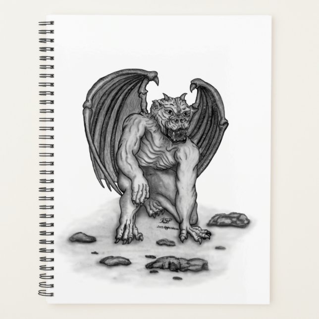 Golem Gargoyle Planner (Front)