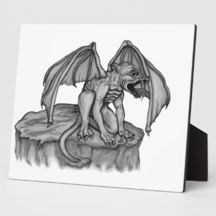 Golem Gargoyle Plaque