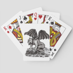 Golem Gargoyle Playing Cards