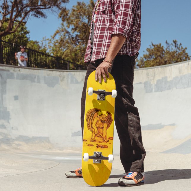 Golem Gargoyle Skateboard (Outdoor 2)