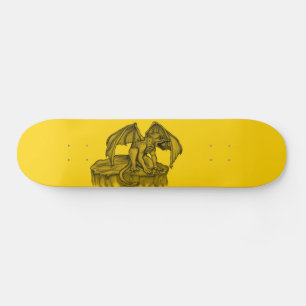 Golem Gargoyle Skateboard