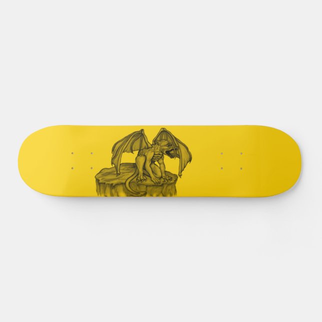 Golem Gargoyle Skateboard (Horz)