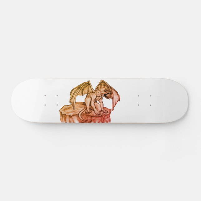 Golem Gargoyle Skateboard (Horz)