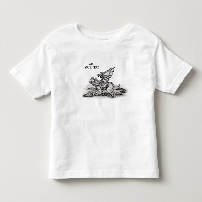 Golem Gargoyle Toddler T-Shirt (Front)