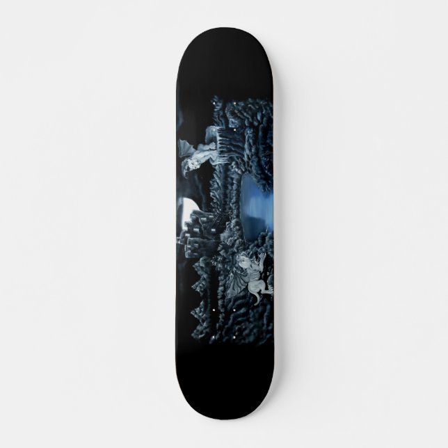 Golem vs Dolem District Fight Skateboard (Front)