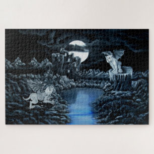 Golem vs Golem District Fight Jigsaw Puzzle