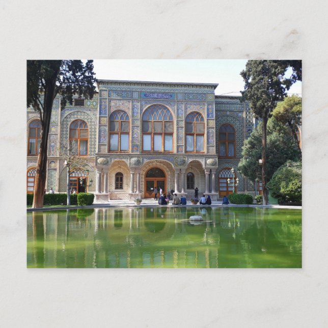 Golestan palace Tehran Iran Postcard (Front)