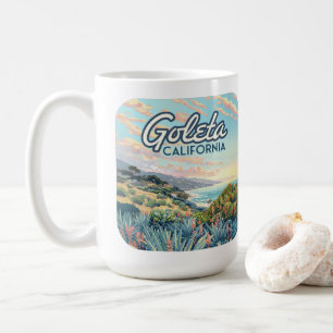 Goleta California Santa Barbara Isla Vista Vintage Coffee Mug