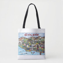 Goleta Map Tote Bag