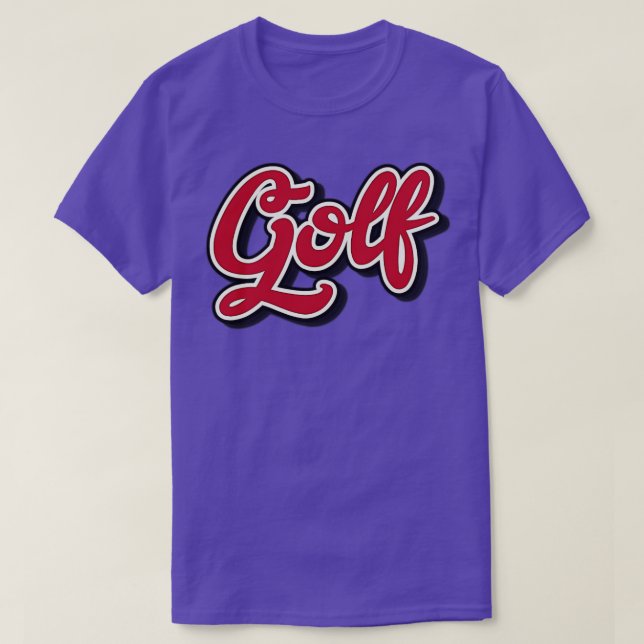 Golf1 T-Shirt (Design Front)