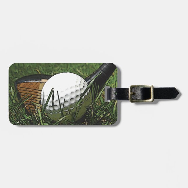 GOLF 101 BAG TAG (Front Horizontal)