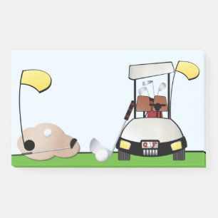 Golf - 10" x 6" Post-it® Notes
