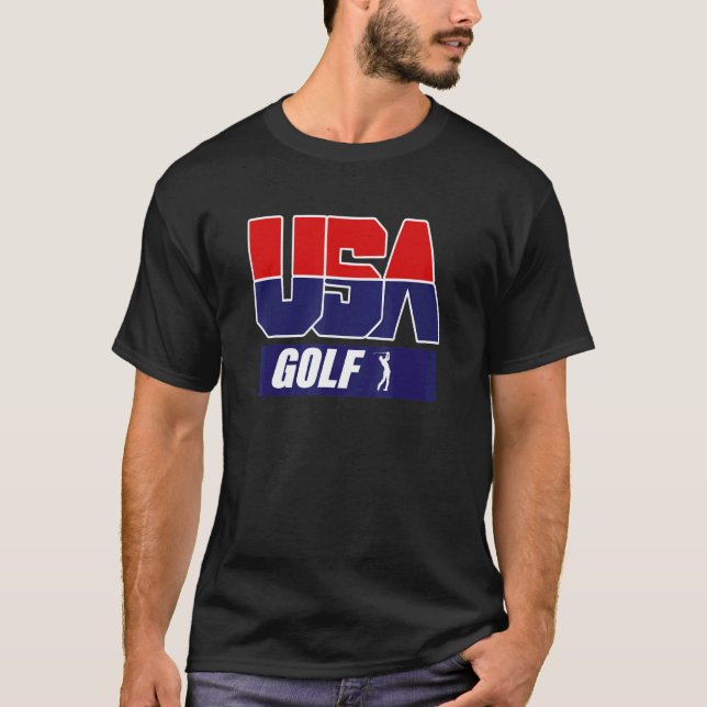 Golf 2021 Usa Team T-Shirt (Front)