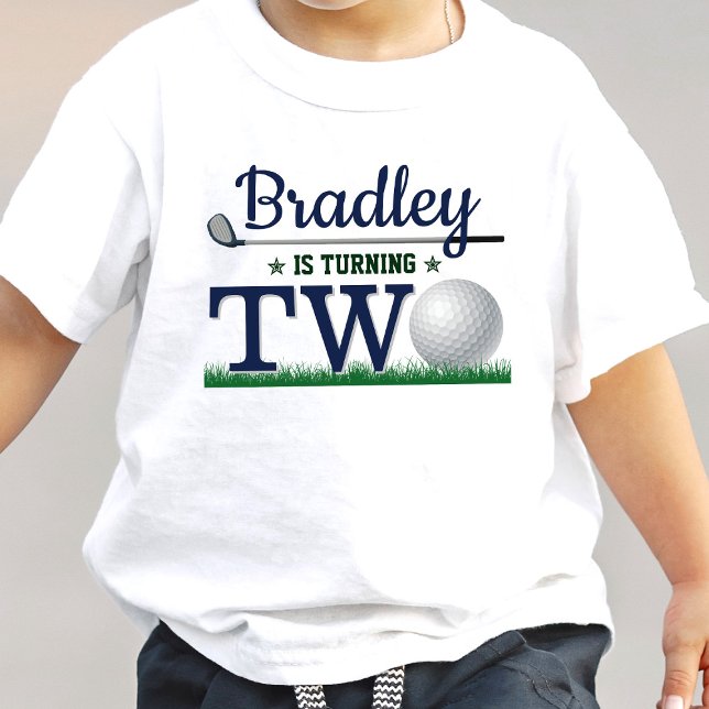 Golf 2nd Birthday Toddler T-Shirt (Creator Uploaded)