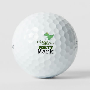 Golf 40th Birthday Par tee thirty party for golfer Balls