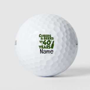 Golf 40th Birthday theme to  golfer  Balls