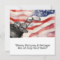Golf 4th July Independence Day