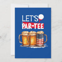 Golf 4th July Independence Day Party