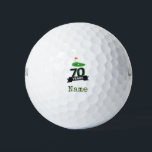 Golf 70th Birthday for golfer with golf flag Golf Balls<br><div class="desc">Golf 70th Birthday for golfer with golf flag
Gifts for Coach,  Instructor,  teacher,  friends,  mum,  dad,  girlfriend/boyfriend,  co-worker,  hostess,  neighbour,  him/her,  couples,  grandparents,  boss,  kids,  best friend,  family,  in-laws,  squad,  team, </div>
