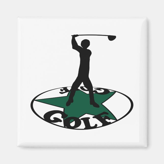 Golf - a wonderful game  magnet (Front)