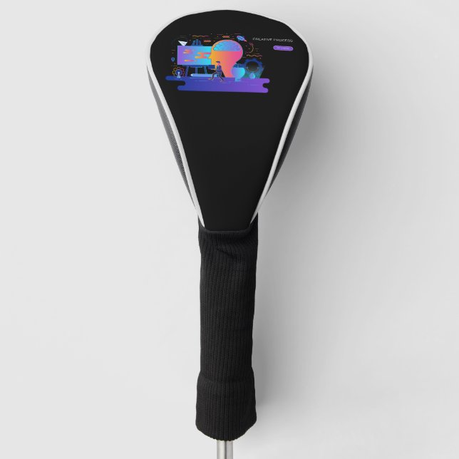 Golf accessories head cover (Front)