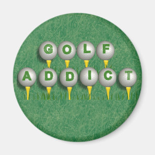 Golf Addict Magnet