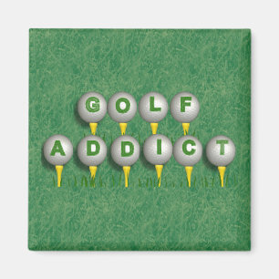 Golf Addict Magnet