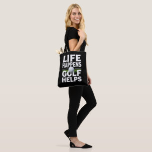 Golf Addiction Funny Golfer Tote Bag