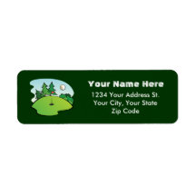 Golf Address Labels