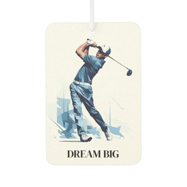 Golf Air Freshener (Front)