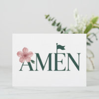Golf Amen Pink Golf Tournament Birthday Party Girl