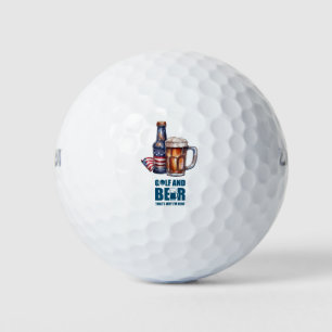 Golf and Beer  Balls