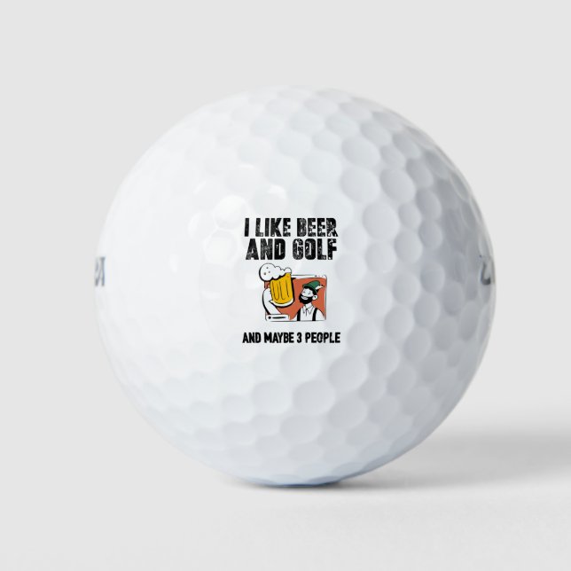 Golf and Beer  Balls (Front)