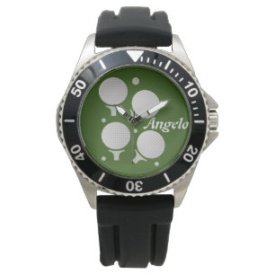 Golf and Tee Gradient Ball Mens Gift Watch