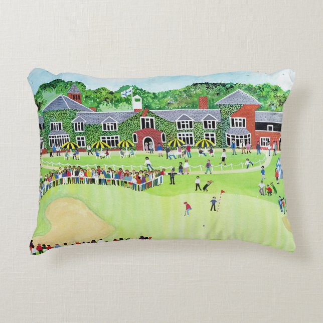 Golf at the Belfry Decorative Cushion (Front)