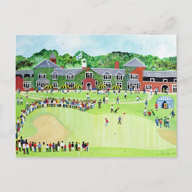 Golf at the Belfry Postcard (Front)