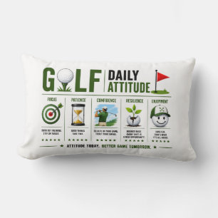 Golf attitude lumbar cushion