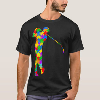 golf autism golf awareness acceptance golfers gift T-Shirt