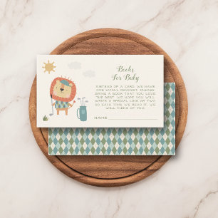 Golf Baby Shower Books for Baby Little Putter Enclosure Card