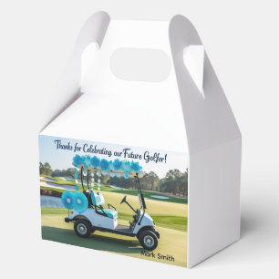 Golf Baby shower Boy Favour Box