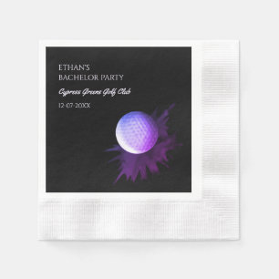 Golf Bachelor Party - Golfing trip Classic golfer Napkin