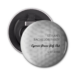 Golf Bachelor Party - Golfing trip Classic Stylish Bottle Opener