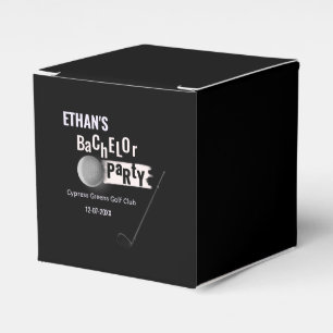 Golf Bachelor Party - Golfing trip Classic Stylish Favour Box