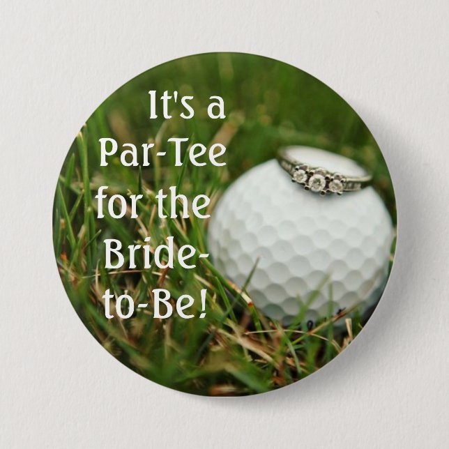 golf bachelorette button (Front)