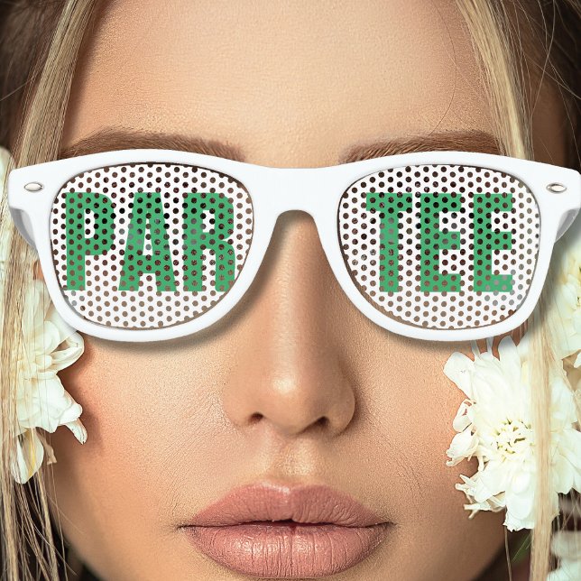 Golf Bachelorette Party Favour Par Tee  Retro Sunglasses (Golf Bachelorette Party Favor Par Tee Retro Sunglasses
)