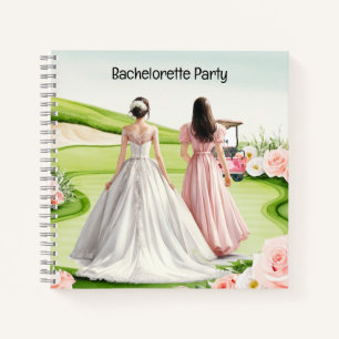 Golf Bachelorette Party for Golfer Notebook