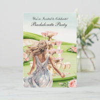 Golf Bachelorette Party on golf course