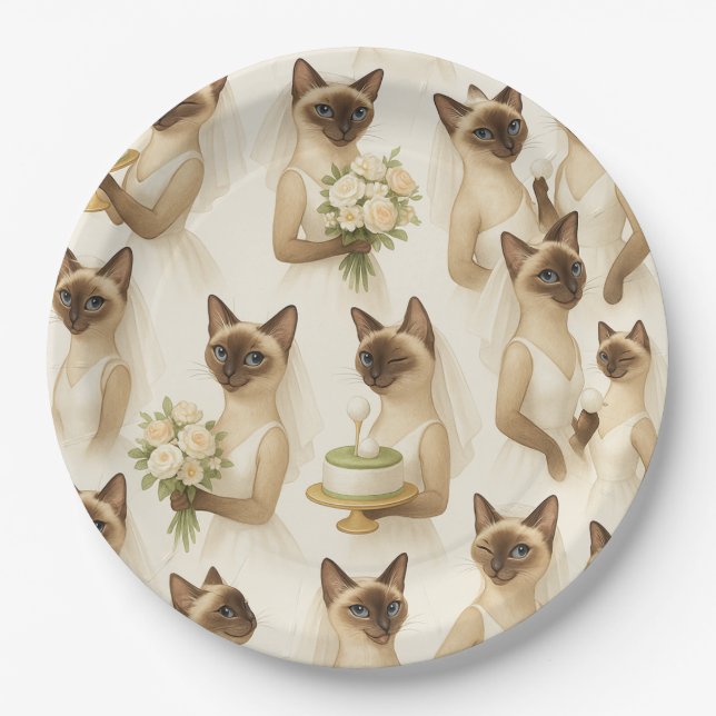 Golf Bachelorette Team Birde  Paper Plate (Front)